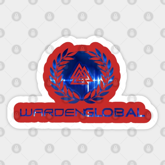 Warden Global Logo Sticker by Viktor